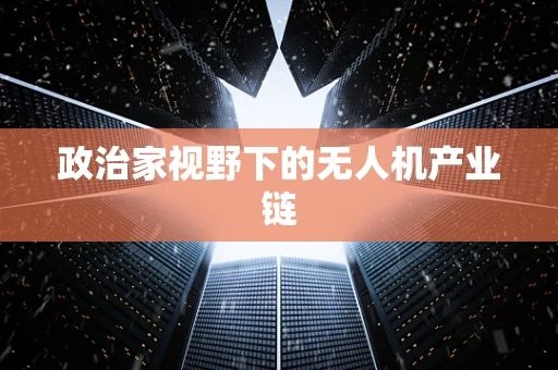 政治家视野下的无人机产业链