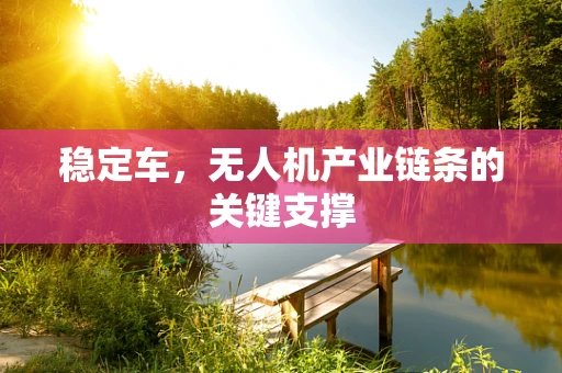 稳定车，无人机产业链条的关键支撑