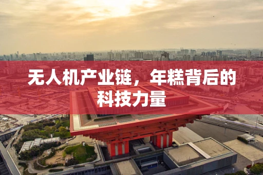 无人机产业链，年糕背后的科技力量