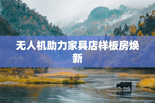 无人机助力家具店样板房焕新