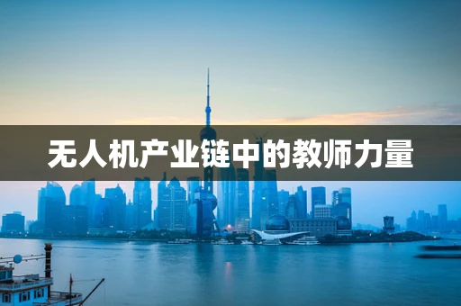 无人机产业链中的教师力量
