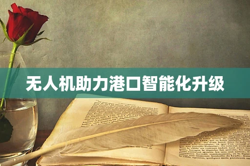 无人机助力港口智能化升级