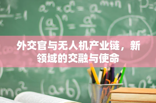 外交官与无人机产业链，新领域的交融与使命