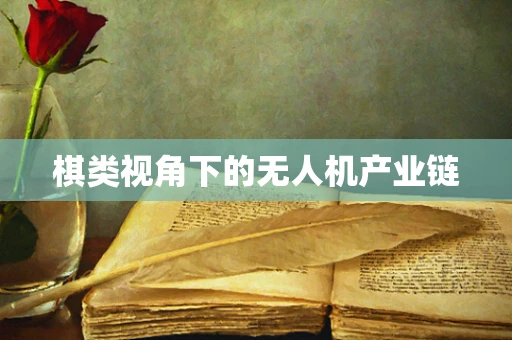 棋类视角下的无人机产业链