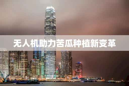 无人机助力苦瓜种植新变革