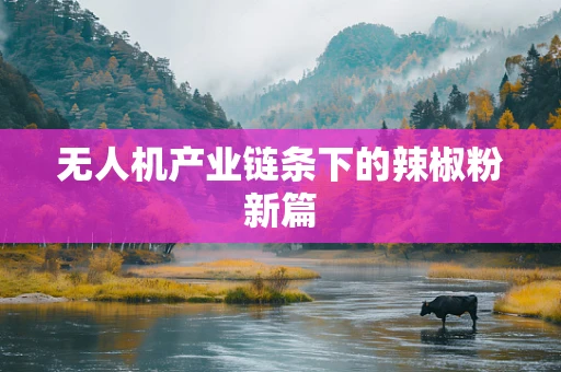 无人机产业链条下的辣椒粉新篇