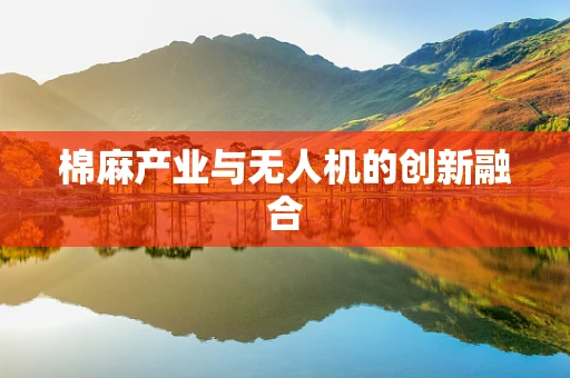 棉麻产业与无人机的创新融合