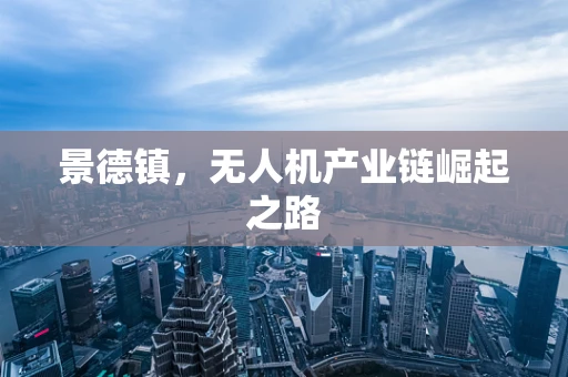 景德镇，无人机产业链崛起之路