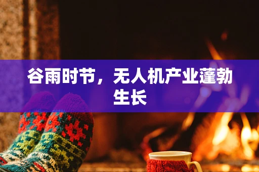 谷雨时节，无人机产业蓬勃生长