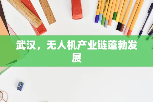 武汉，无人机产业链蓬勃发展