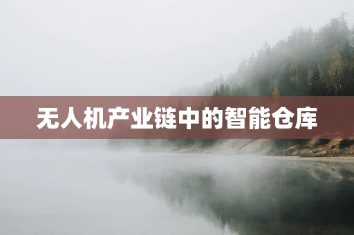 无人机产业链中的智能仓库