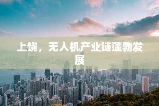 上饶，无人机产业链蓬勃发展