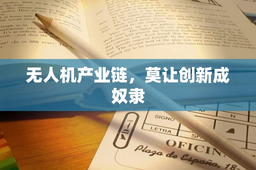 无人机产业链，莫让创新成奴隶