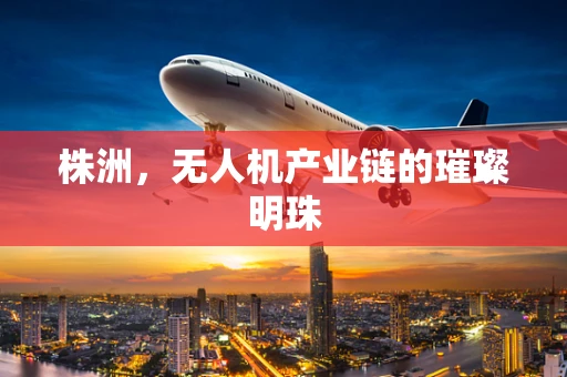 株洲，无人机产业链的璀璨明珠