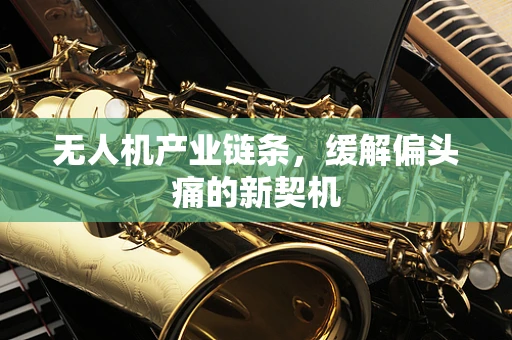 无人机产业链条，缓解偏头痛的新契机