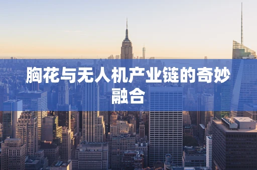胸花与无人机产业链的奇妙融合