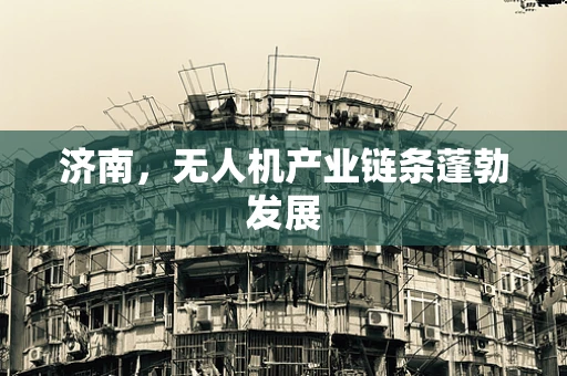 济南，无人机产业链条蓬勃发展