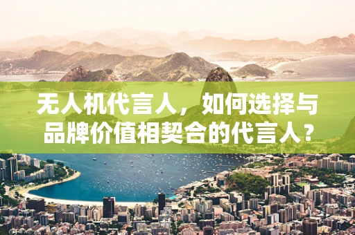 无人机代言人，如何选择与品牌价值相契合的代言人？