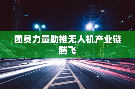 团员力量助推无人机产业链腾飞