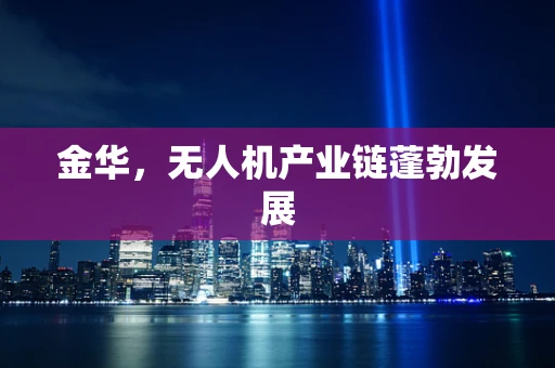 金华，无人机产业链蓬勃发展