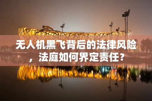 无人机黑飞背后的法律风险，法庭如何界定责任？