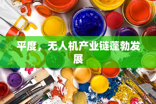 平度，无人机产业链蓬勃发展