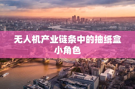 无人机产业链条中的抽纸盒小角色