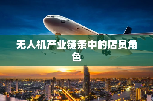 无人机产业链条中的店员角色