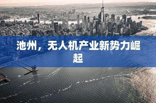 池州，无人机产业新势力崛起
