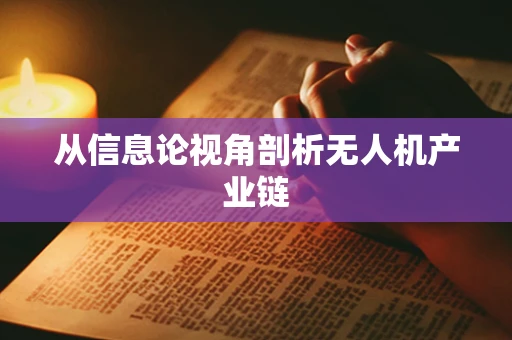 从信息论视角剖析无人机产业链