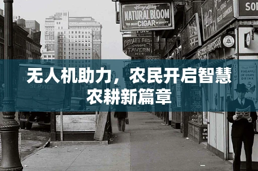 无人机助力，农民开启智慧农耕新篇章