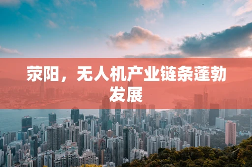 荥阳，无人机产业链条蓬勃发展