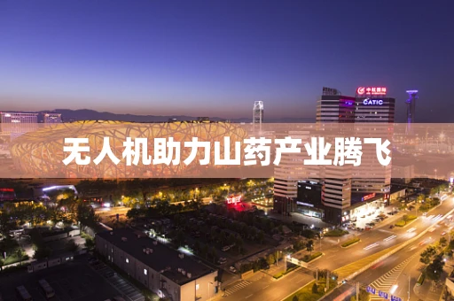 无人机助力山药产业腾飞