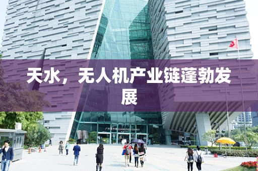 天水，无人机产业链蓬勃发展