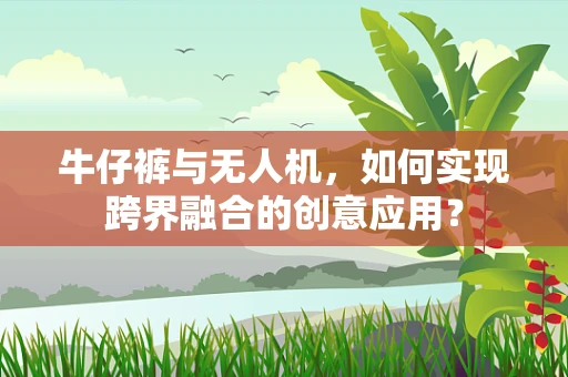 牛仔裤与无人机，如何实现跨界融合的创意应用？