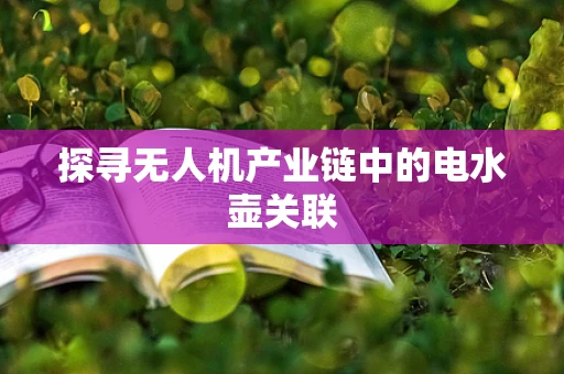 探寻无人机产业链中的电水壶关联