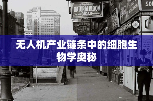 无人机产业链条中的细胞生物学奥秘