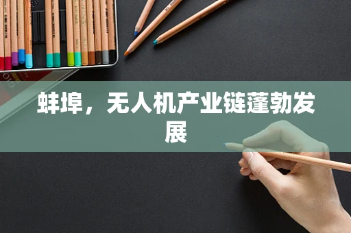 蚌埠，无人机产业链蓬勃发展