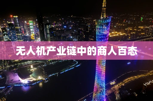 无人机产业链中的商人百态