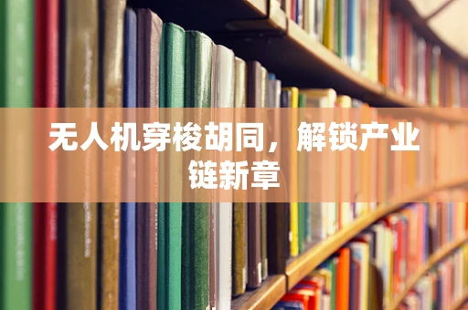 无人机穿梭胡同，解锁产业链新章