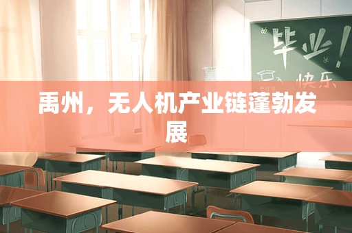 禹州，无人机产业链蓬勃发展