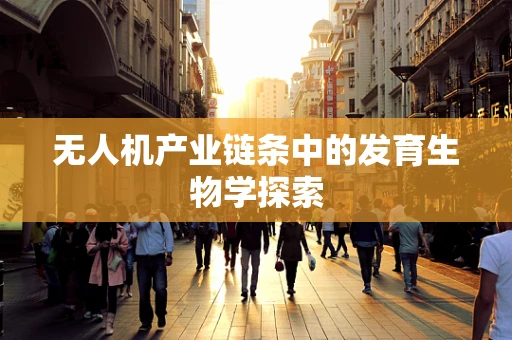 无人机产业链条中的发育生物学探索