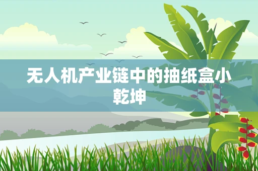无人机产业链中的抽纸盒小乾坤