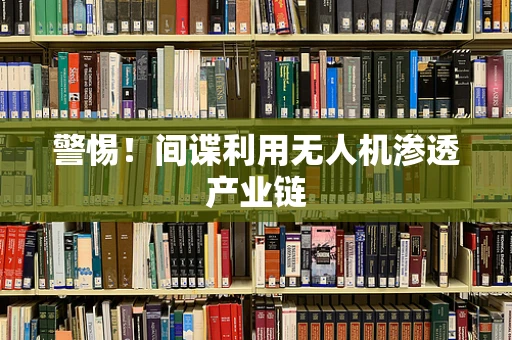 警惕！间谍利用无人机渗透产业链