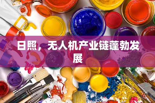日照，无人机产业链蓬勃发展