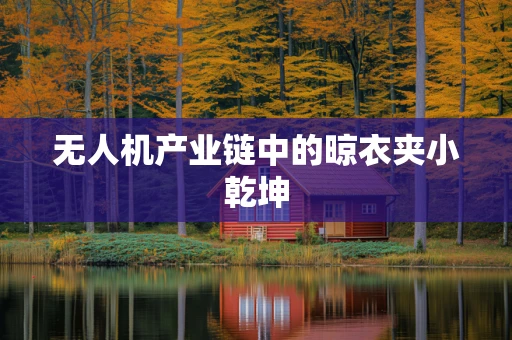 无人机产业链中的晾衣夹小乾坤