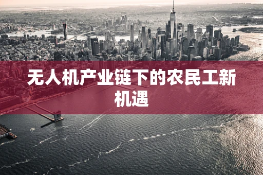 无人机产业链下的农民工新机遇