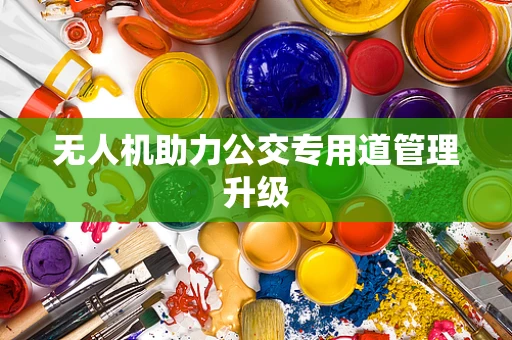 无人机助力公交专用道管理升级