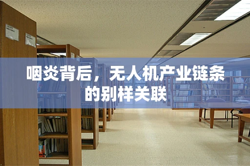咽炎背后，无人机产业链条的别样关联