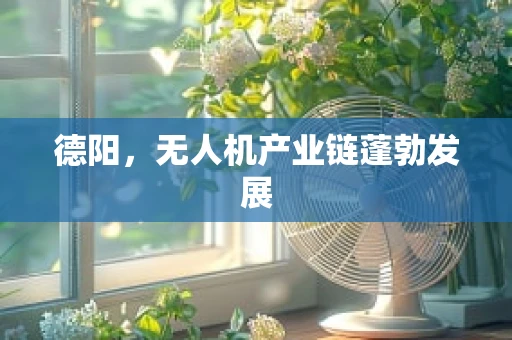 德阳，无人机产业链蓬勃发展